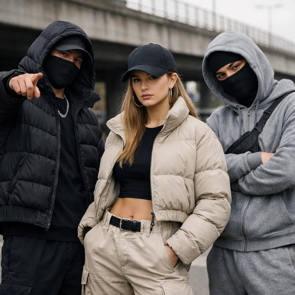 Moda drill - czym się wyróżnia? Stylizacje i ubrania fanów stylu drill